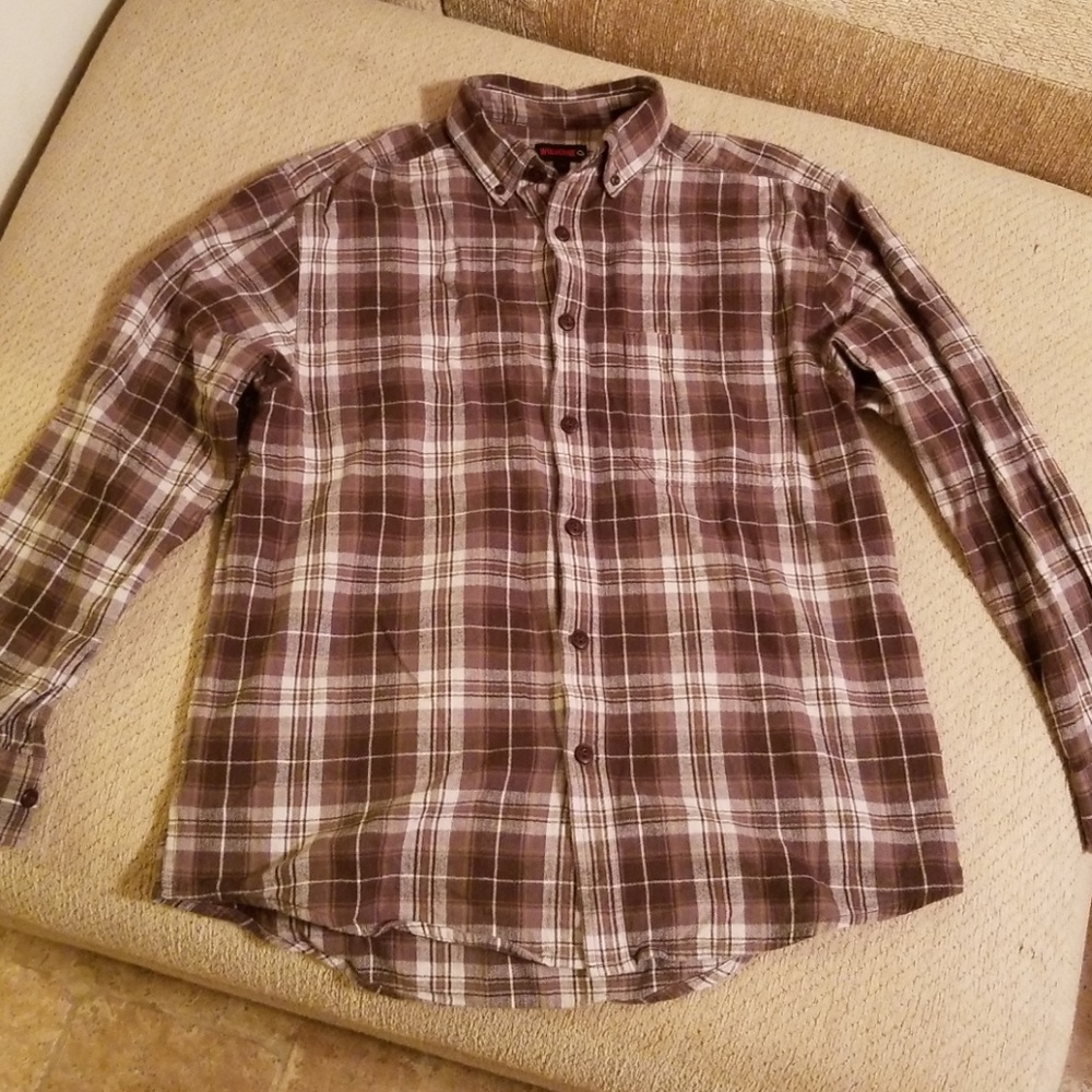 Men's Wolverine button down shirt